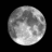Moon age: 14 days, 12 hours, 3 minutes,100%